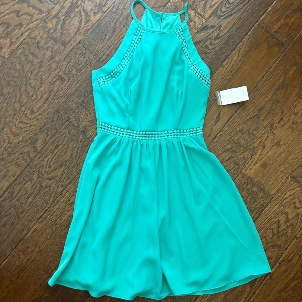 Teal Dress